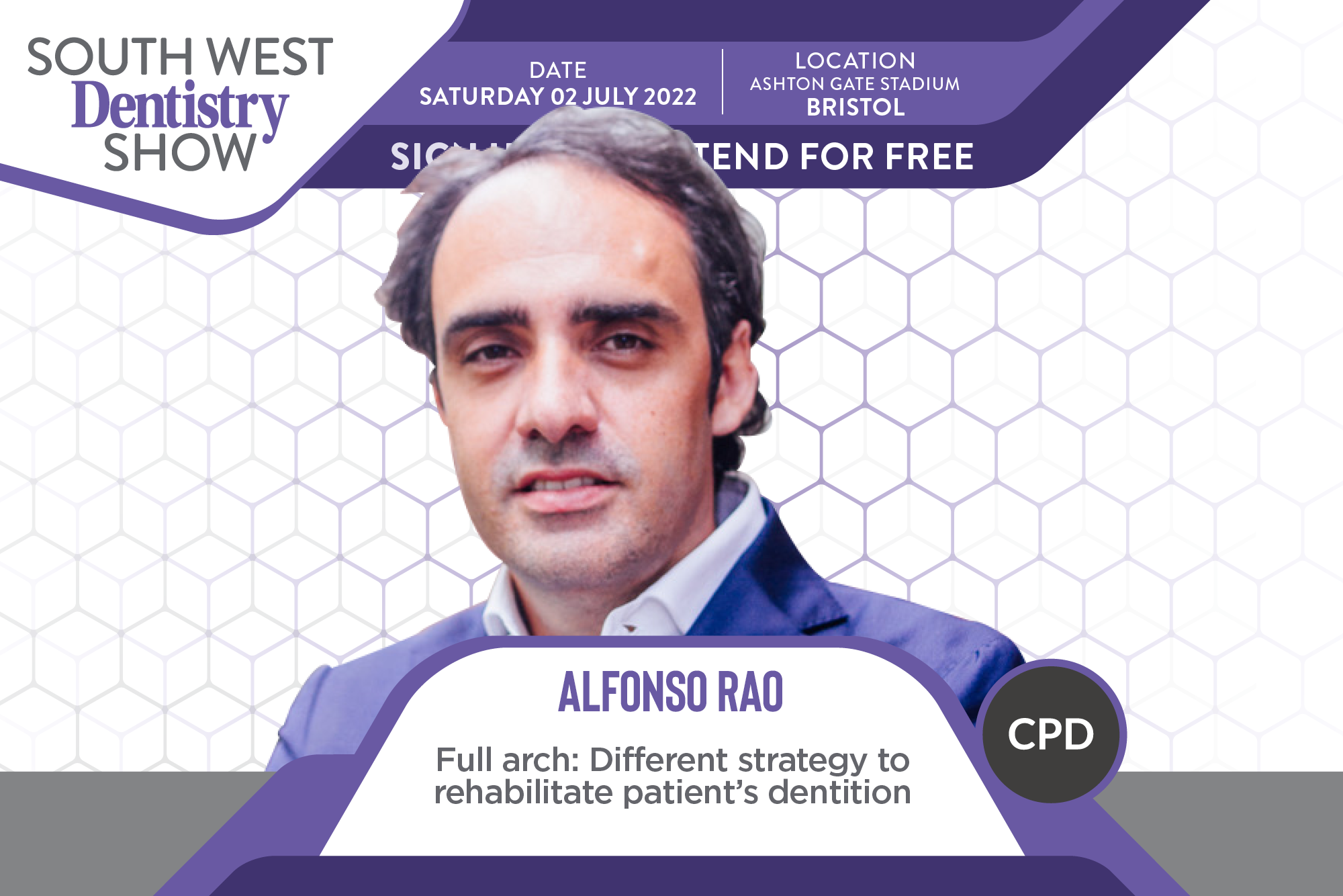 South West Dentistry Show Alfonso Rao