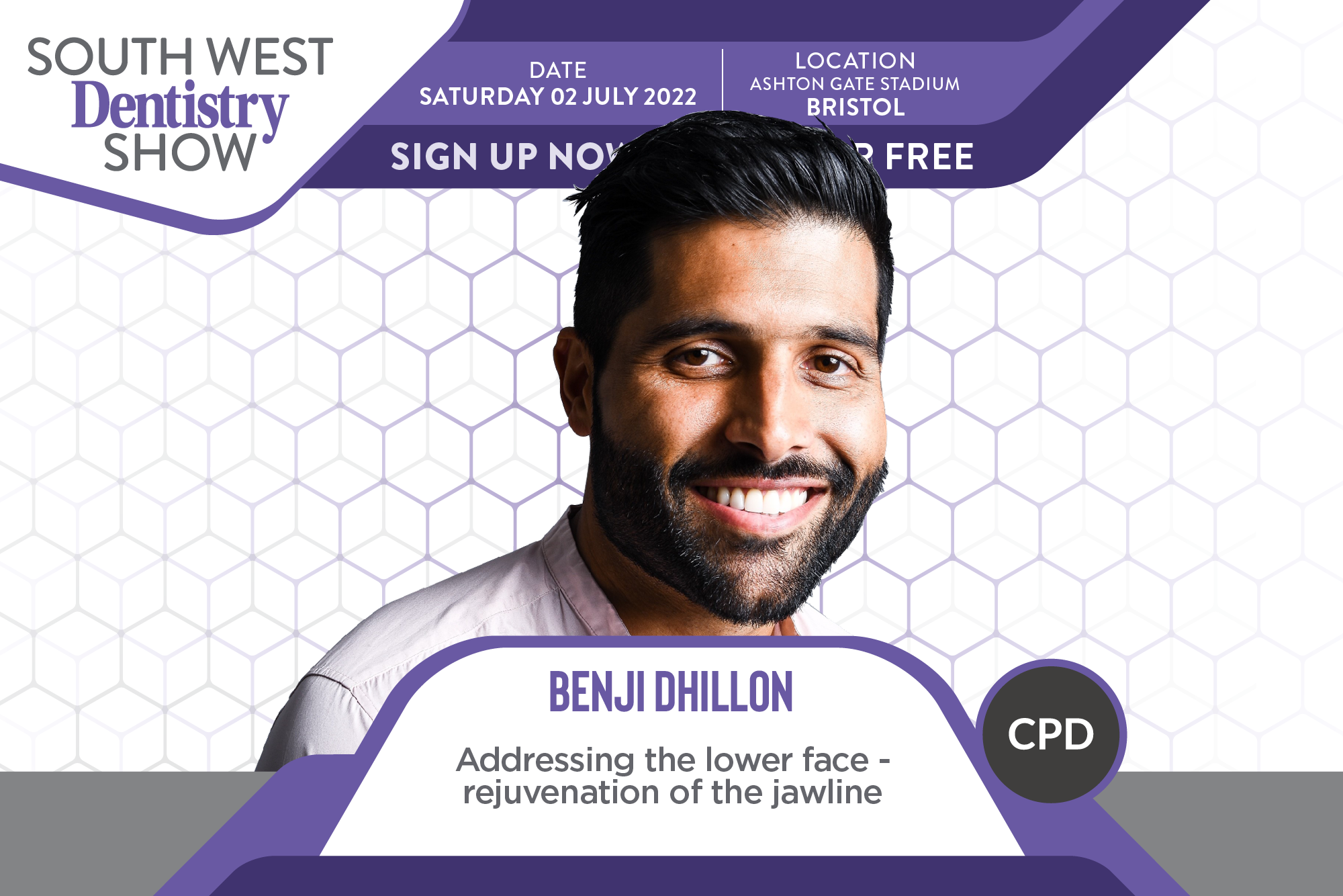 South west dentistry show Benji Dhillon