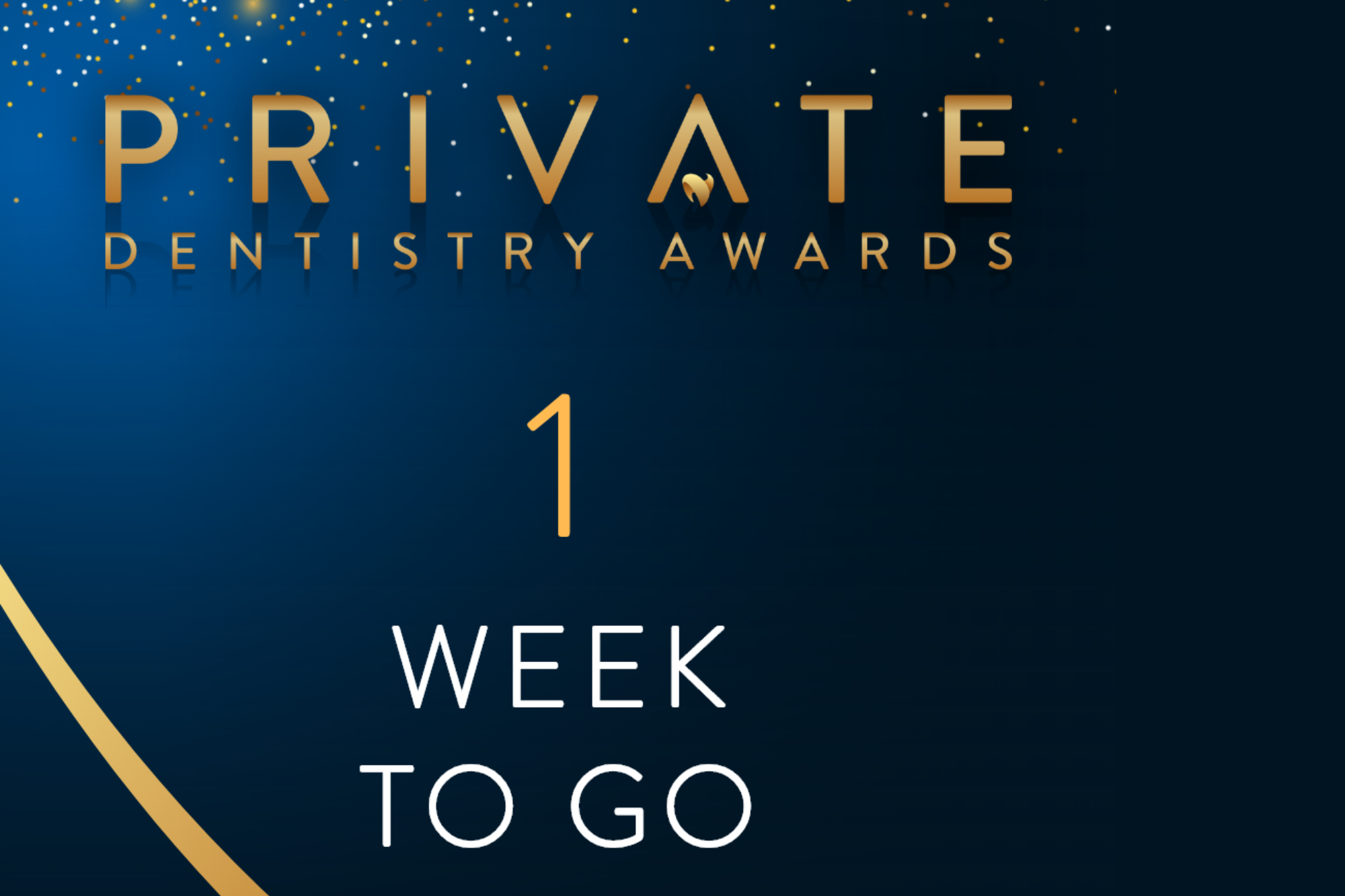 There's one week to go until the entry deadline for Private Dentistry Awards. Don't miss out on one of the biggest dental events of the year – get your entry in now!