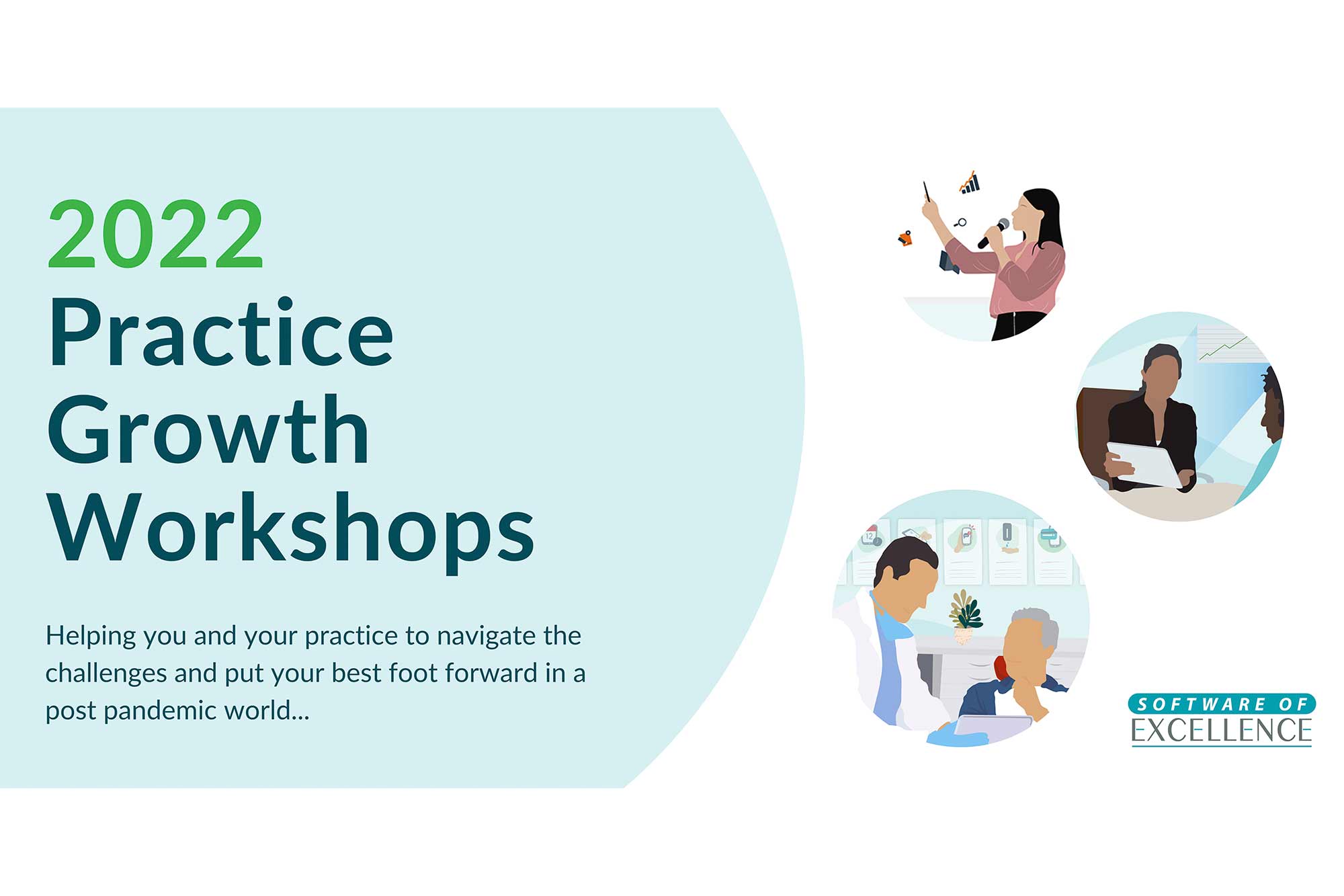 Announcing: Software of Excellence’s 2022 Practice Growth Workshops