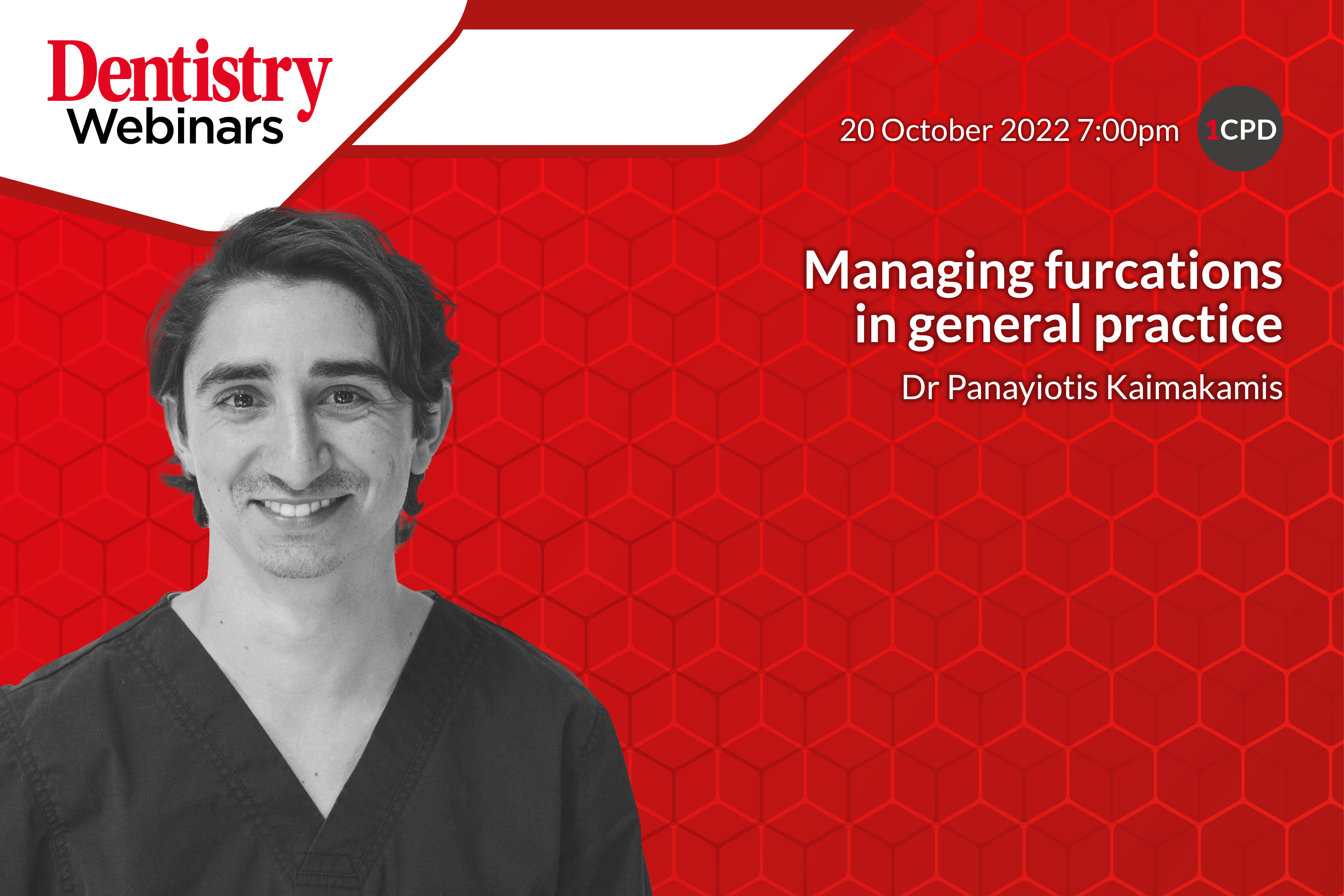 Join Dr Pano Kaimakamis on Thursday 20 October at 7pm as he discusses managing furcations in general practice – register now. 