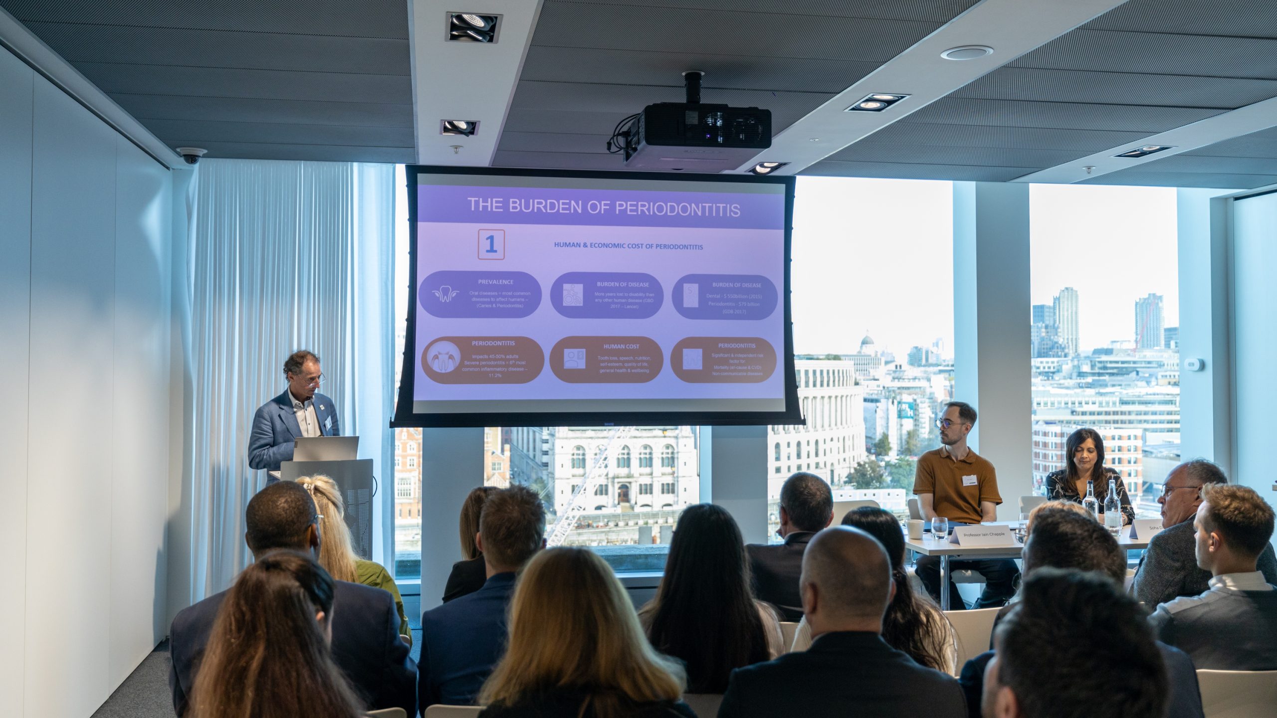 On the morning of 10th October, Johnson & Johnson Ltd., the makers of Listerine hosted a press briefing at Ogilvy & Mather Sea Containers in London to provide an update on the efficacy of mouthwash use.