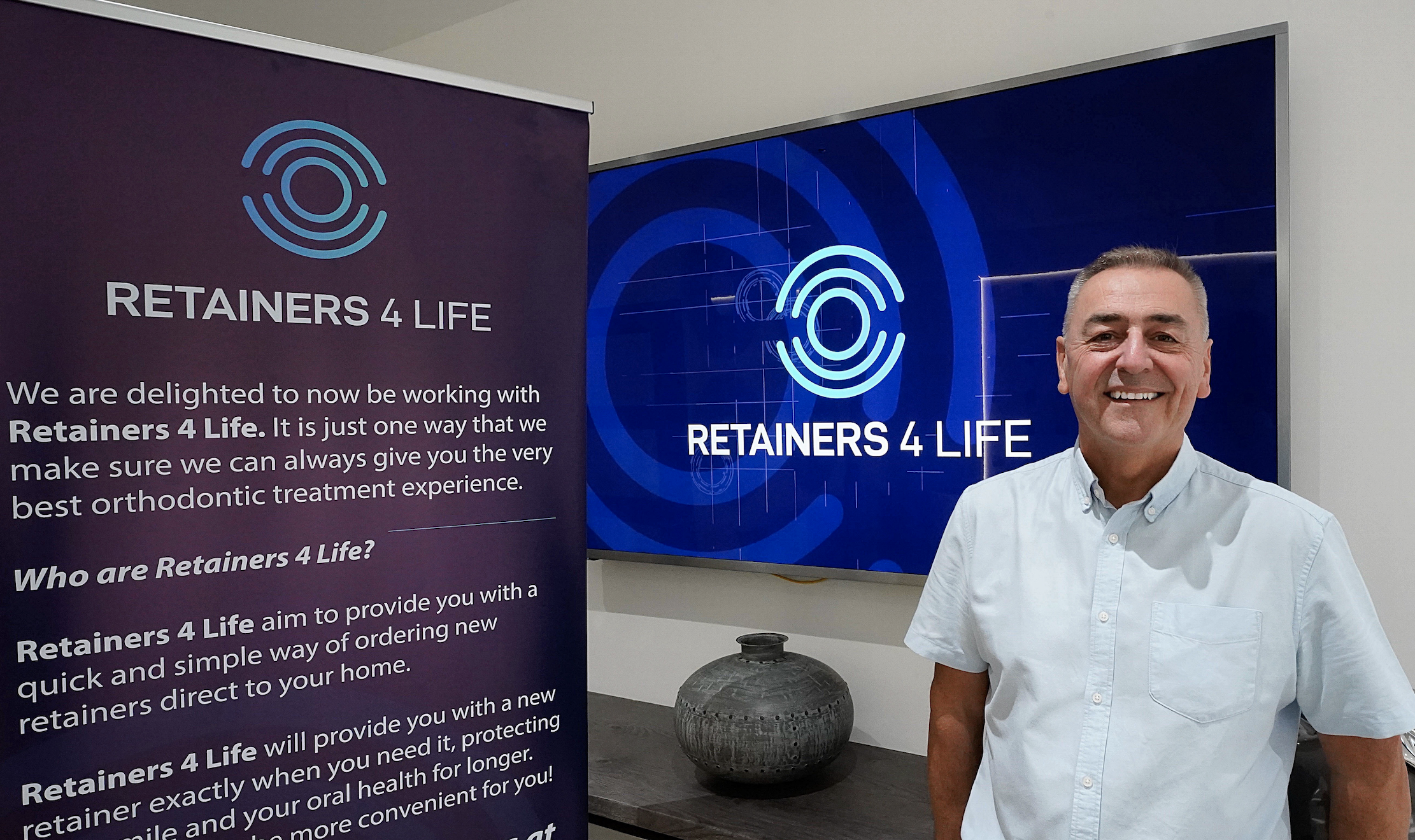Sean Thompson, the founder of multi-award winning Ashford Orthodontics, has been appointed CEO of Retainers 4 Life.