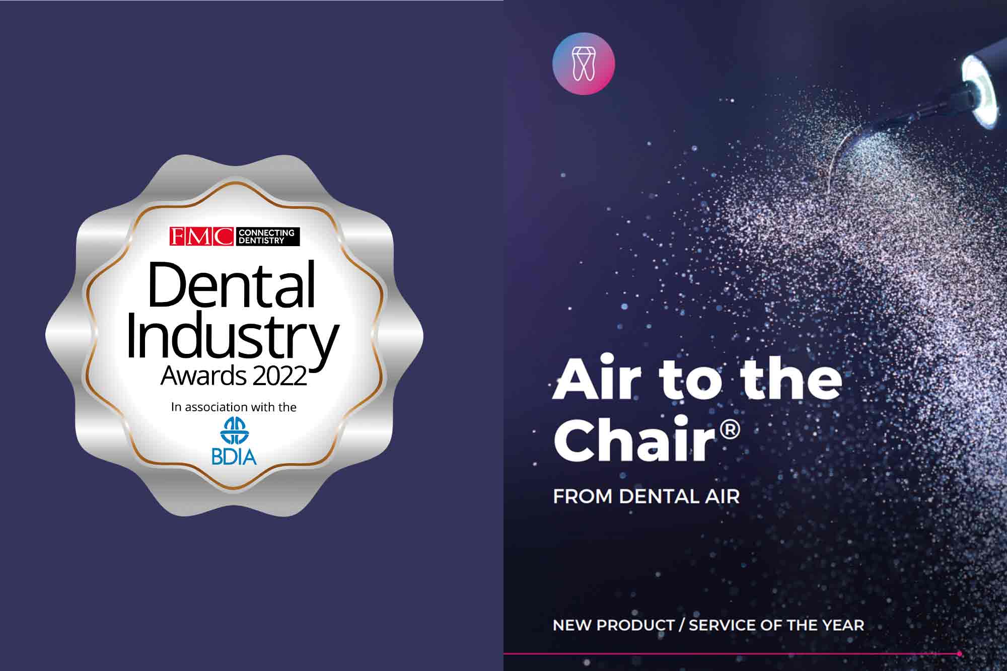 Dental Air celebrates making Dental Industry Awards shortlist