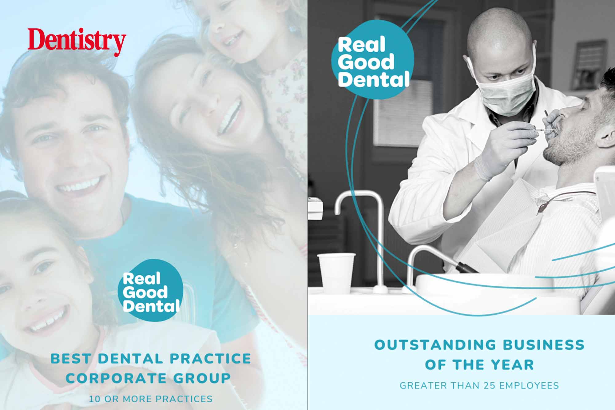 Real Good Dental celebrates shortlist successes with the Dental Industry Awards