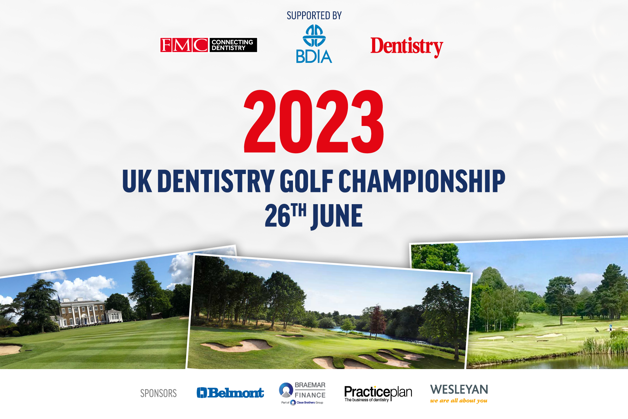 Join FMC for a day of networking and friendly competition at the UK Dentistry Golf Championship this June. Find out how to sign up here!