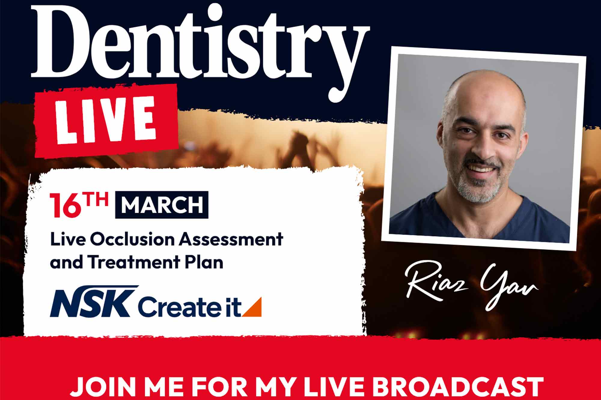 Dentistry Live – sign up now to watch live-streamed dental surgeries