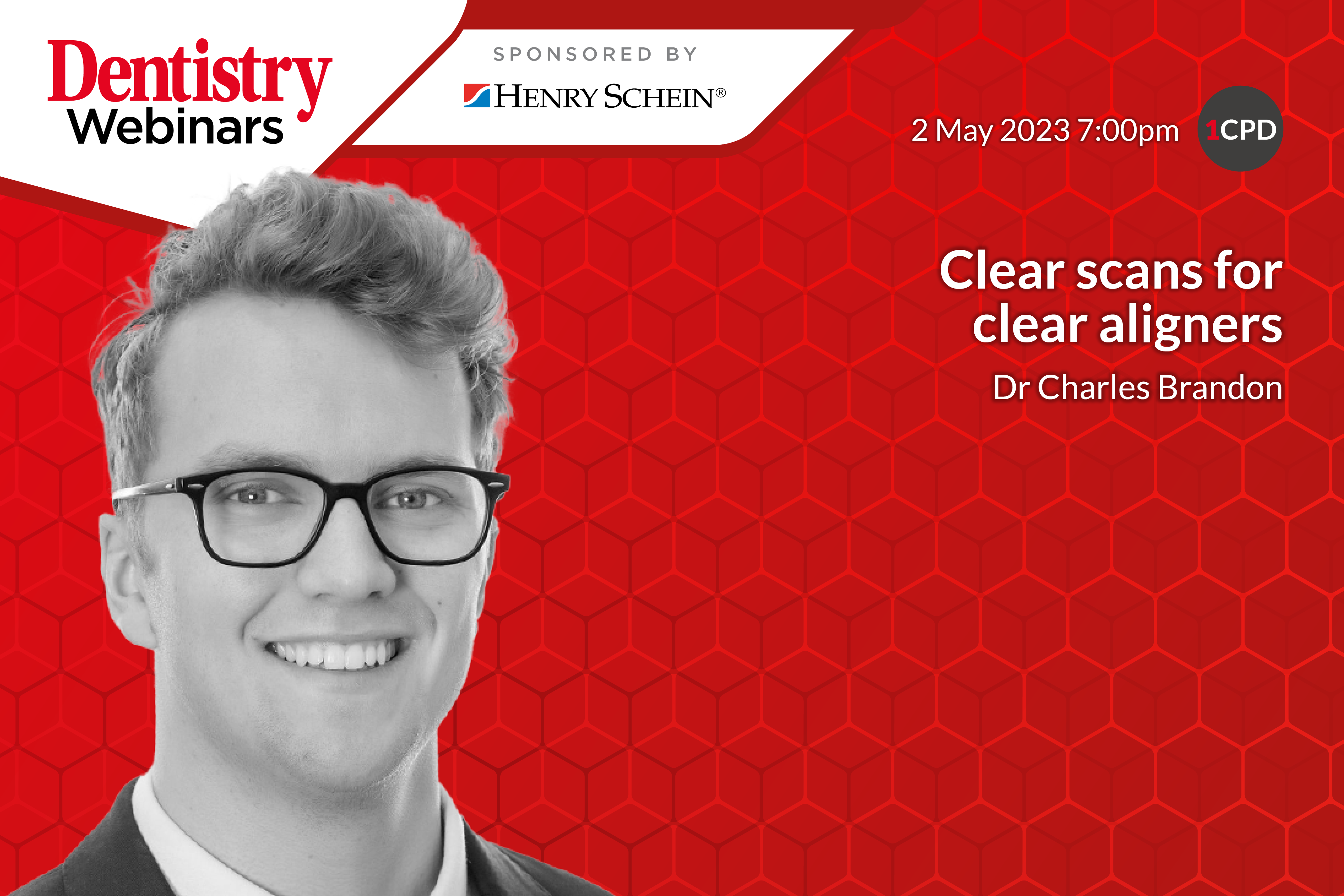 Join Charles Brandon on Tuesday 2 May at 7pm as he discusses clear scans for clear aligners – sign up now!
