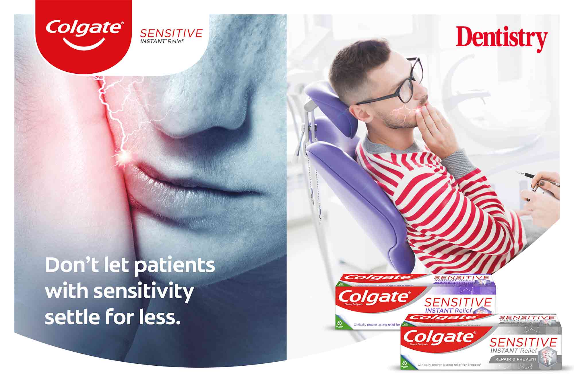 Colgate Sensitive Instant Relief Offers Instant Relief Dentistry