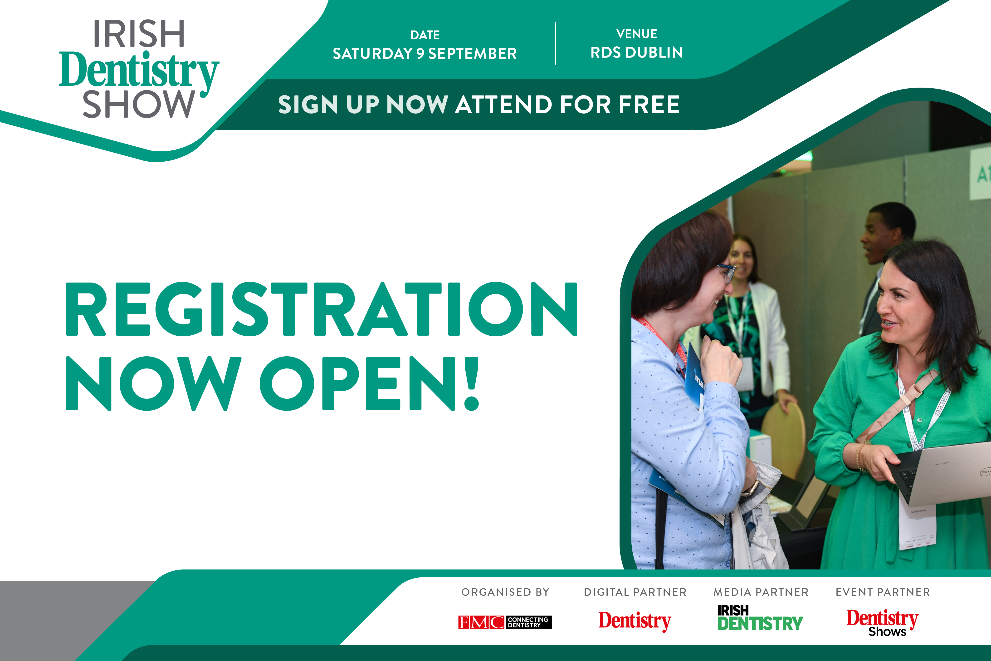the Irish Dentistry Show is open for registration