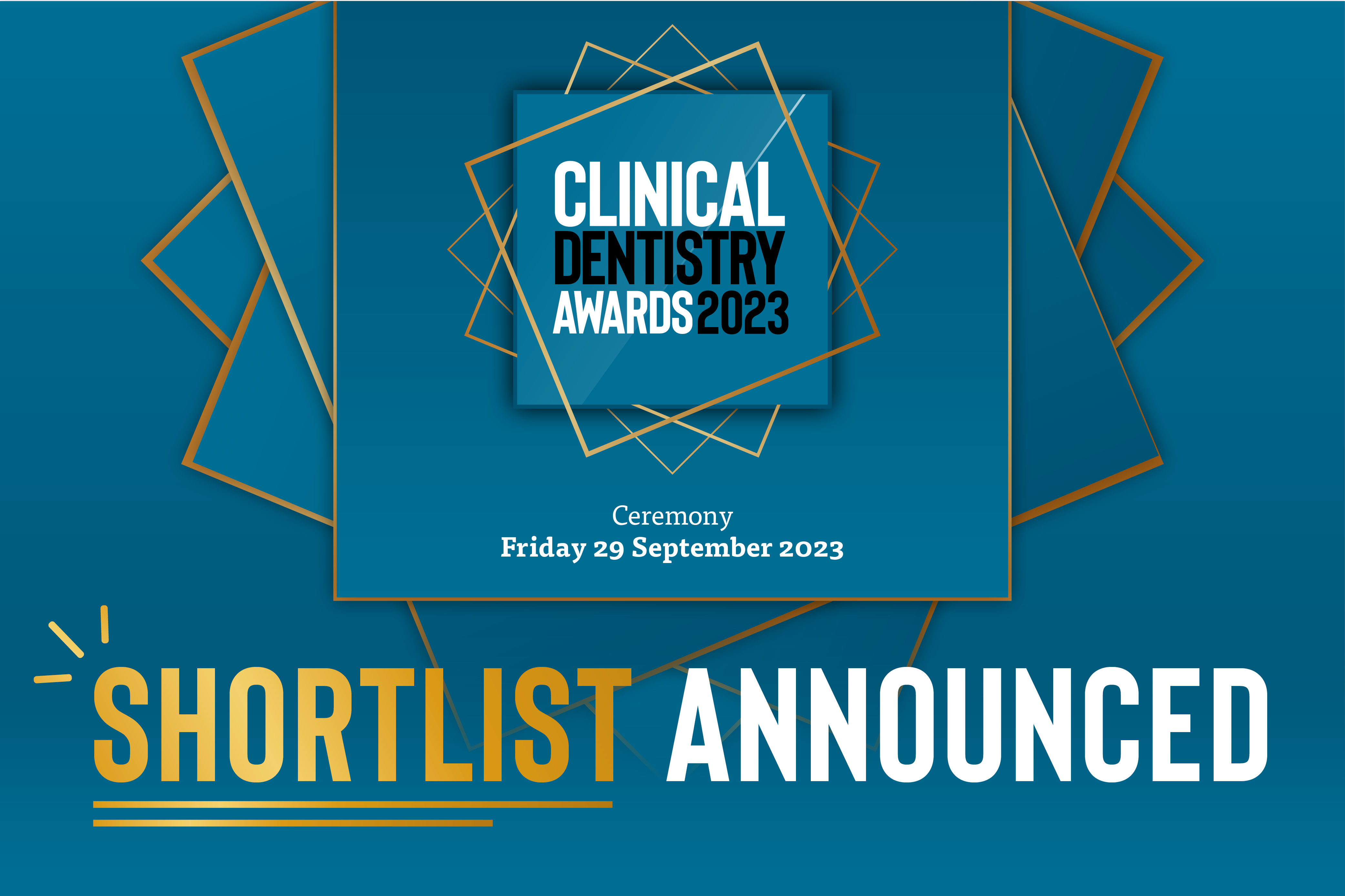FMC can finally reveal the finalists for the 2023 Clinical Dentistry Awards – check to see if you made it.
