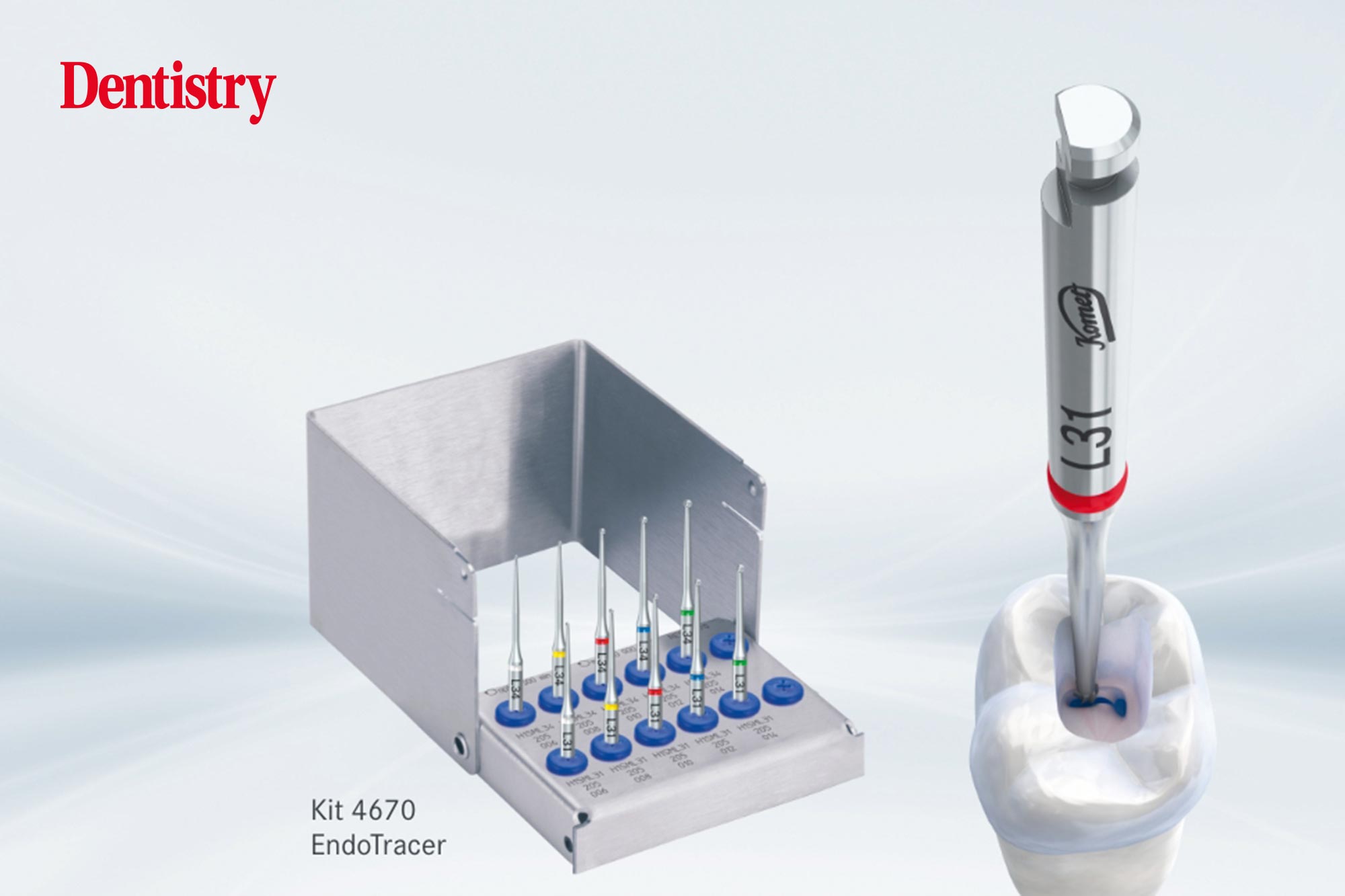 Efficient endodontic treatments with high-quality products from Komet