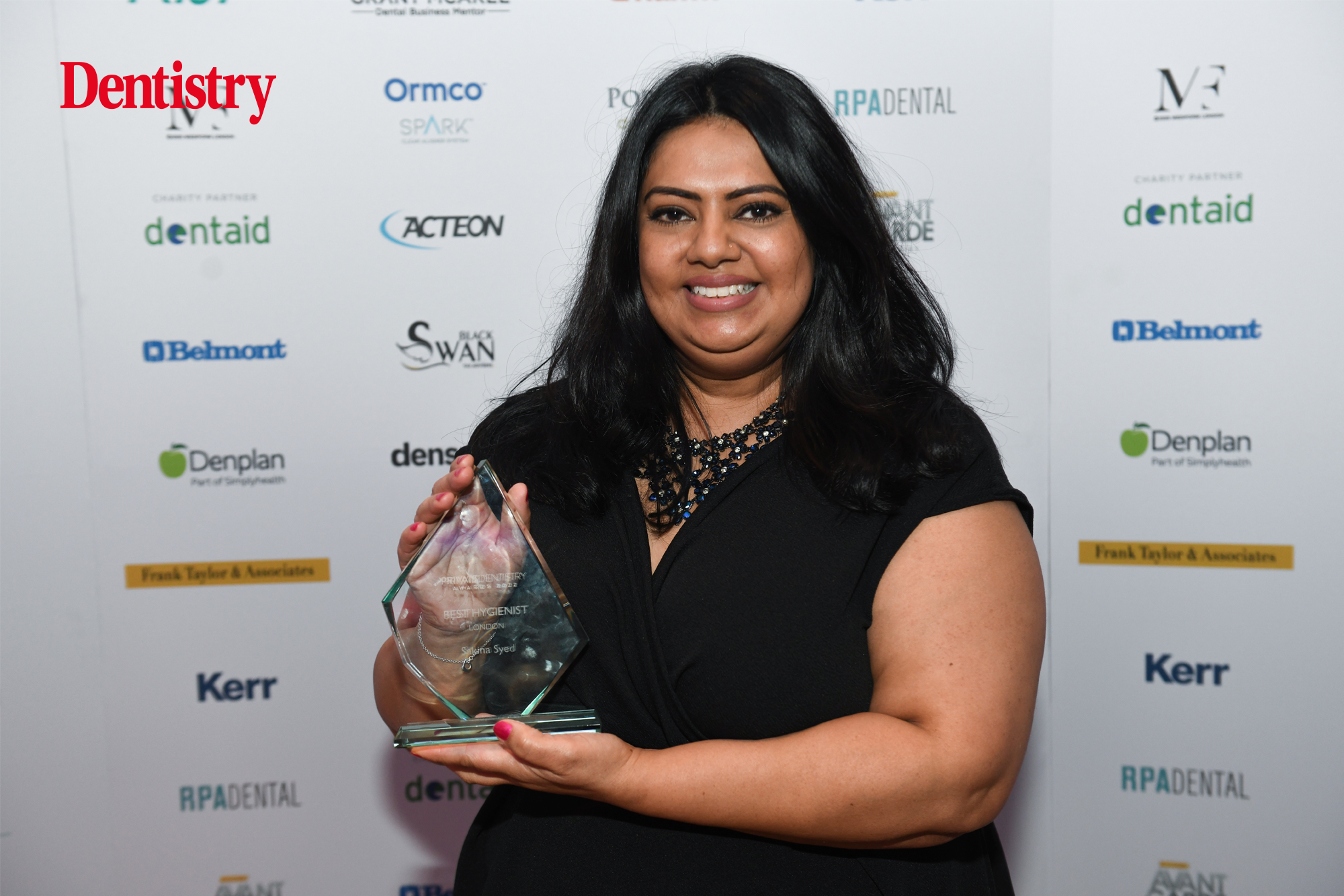 Best Hygienist at the 2022 Private Dentistry Awards